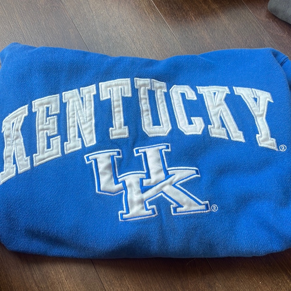 blue kentucky hoodie